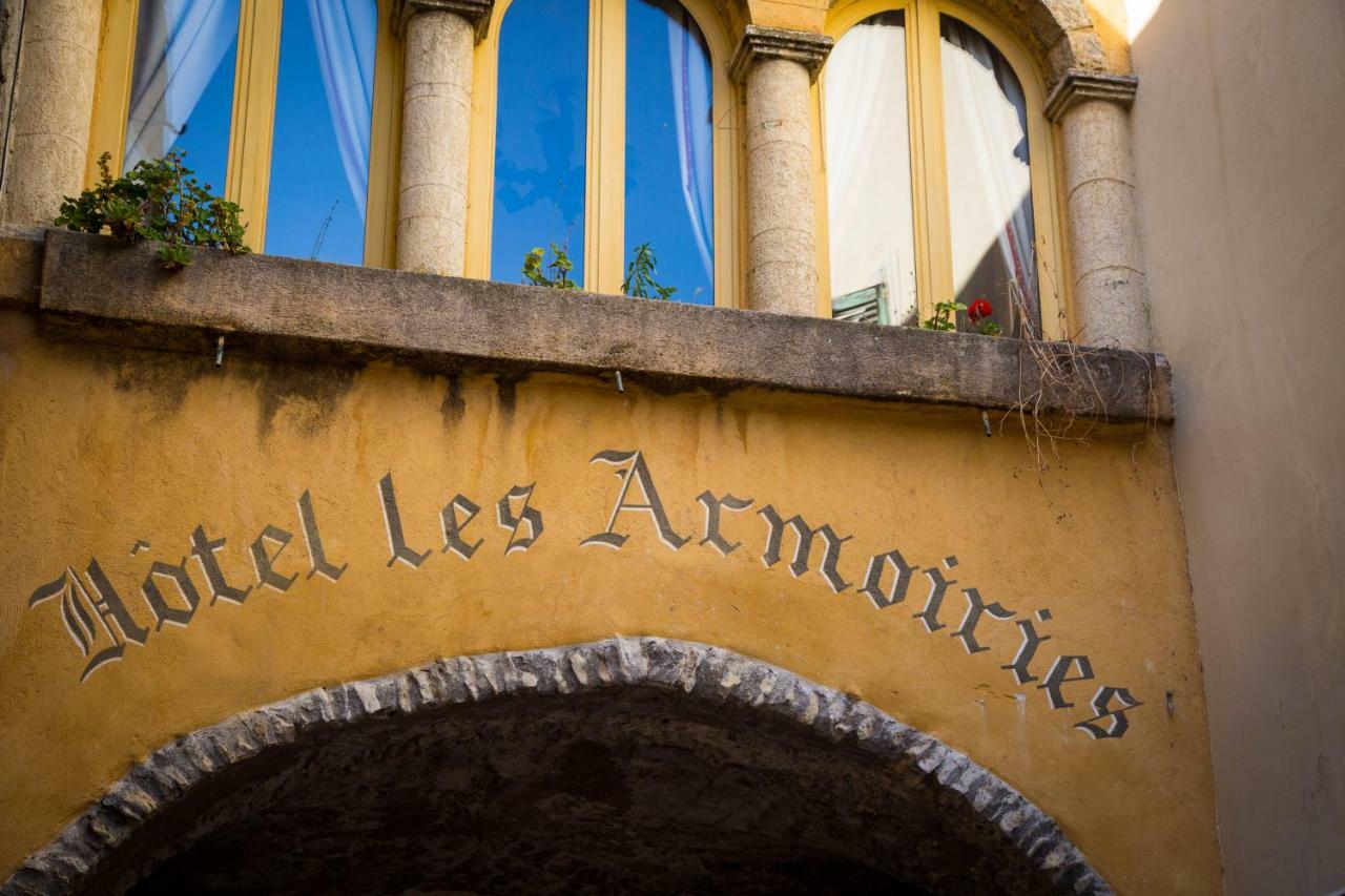 Hotel Les Armoiries Valbonne Exterior foto